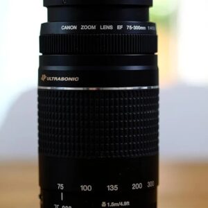 Canon E F 75-300mm f/4-5.6Lens