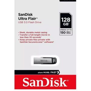 SanDiskUltra Flair 128GB USB 3.0 Flash Drive